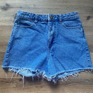 Zara Mom Jean Shorts